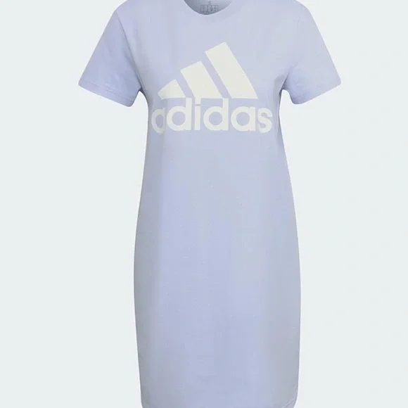 adidas Women's Essentials Logo Dress, Medium, Purple